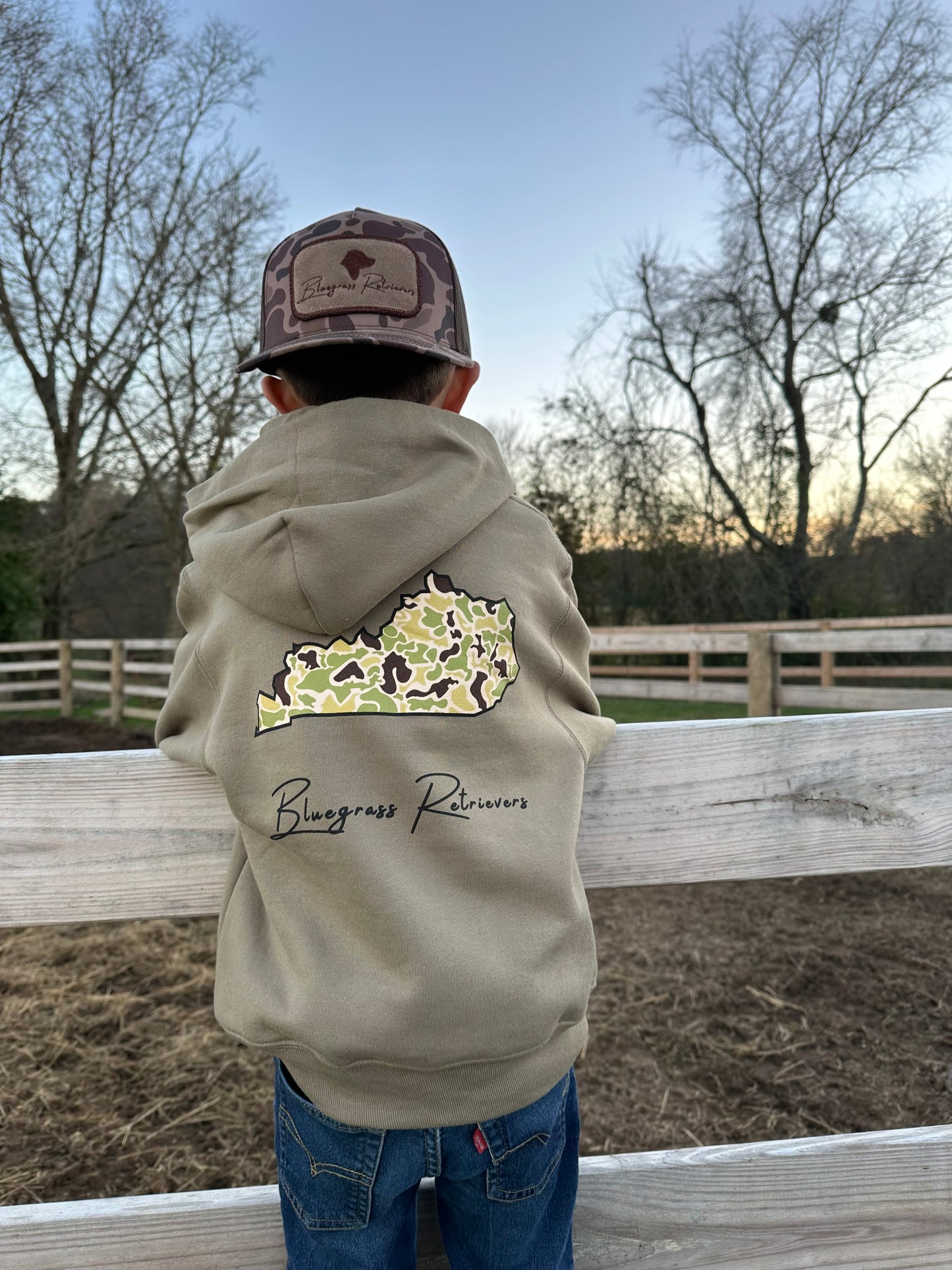 Youth KY Camo Hoodie