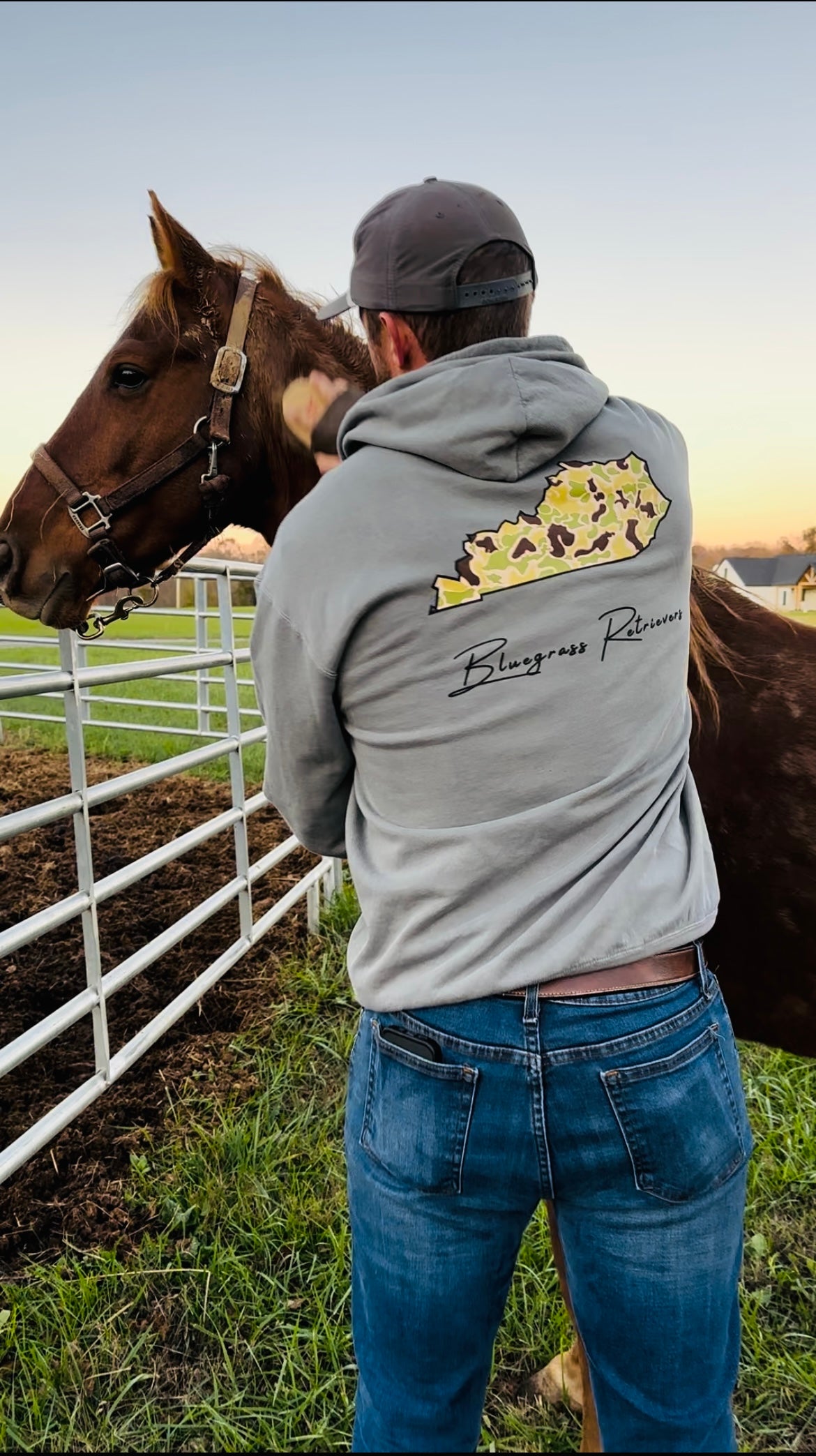 KY Camo Hoodie